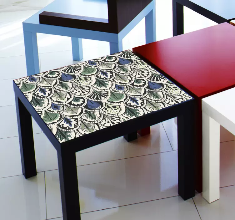 Klistermärke för fjäderskåp - Tenstickers