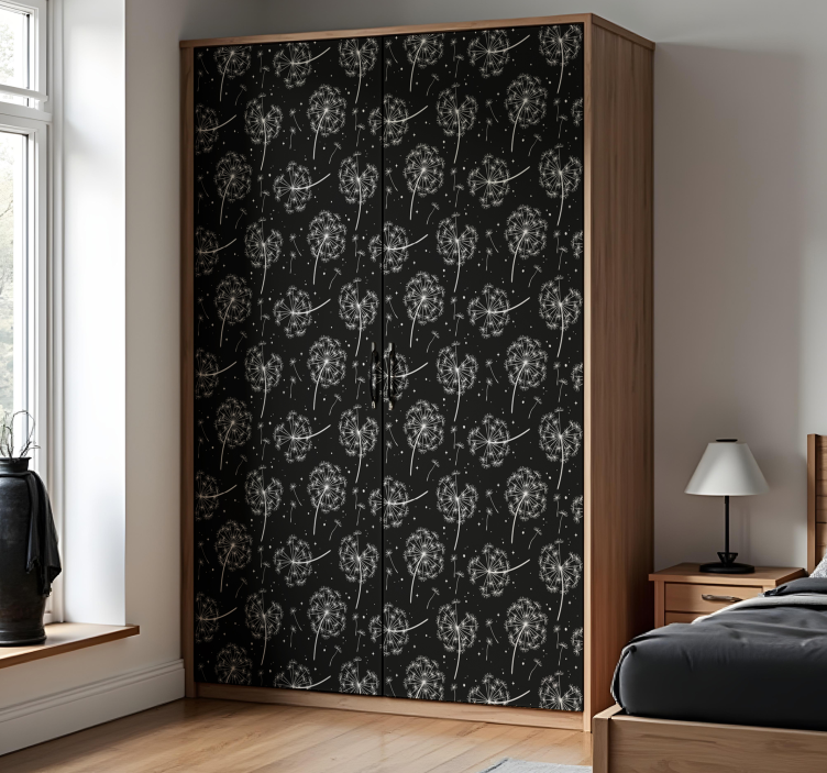 Flygande maskrosor klistermärken til möbler - Tenstickers