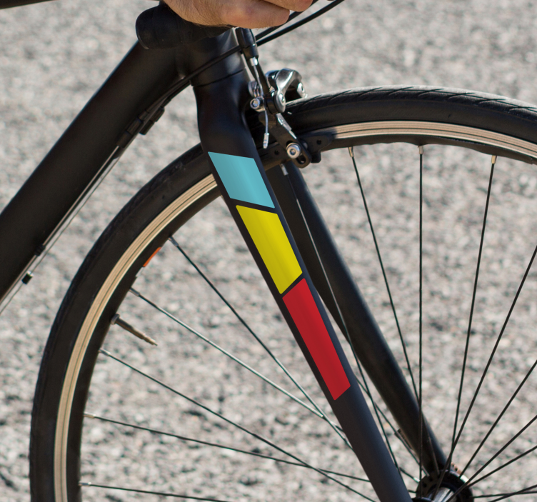 Framgaffel för racercykel klistermärken till cykel - Tenstickers