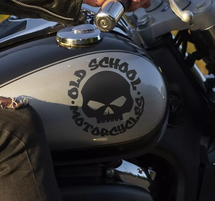 Gamla klistermärken motorcyklar - Tenstickers