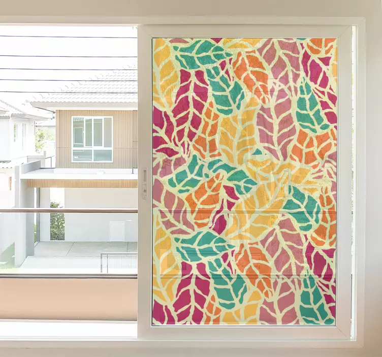 Genomskinligt fönstervinylklistermärke - Tenstickers