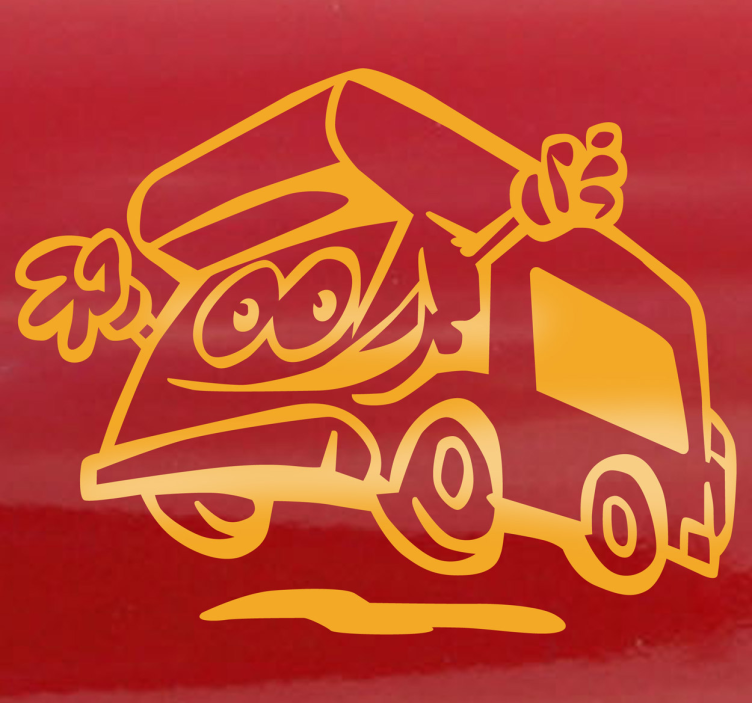 Gott husvagn dekorativt dekal - Tenstickers