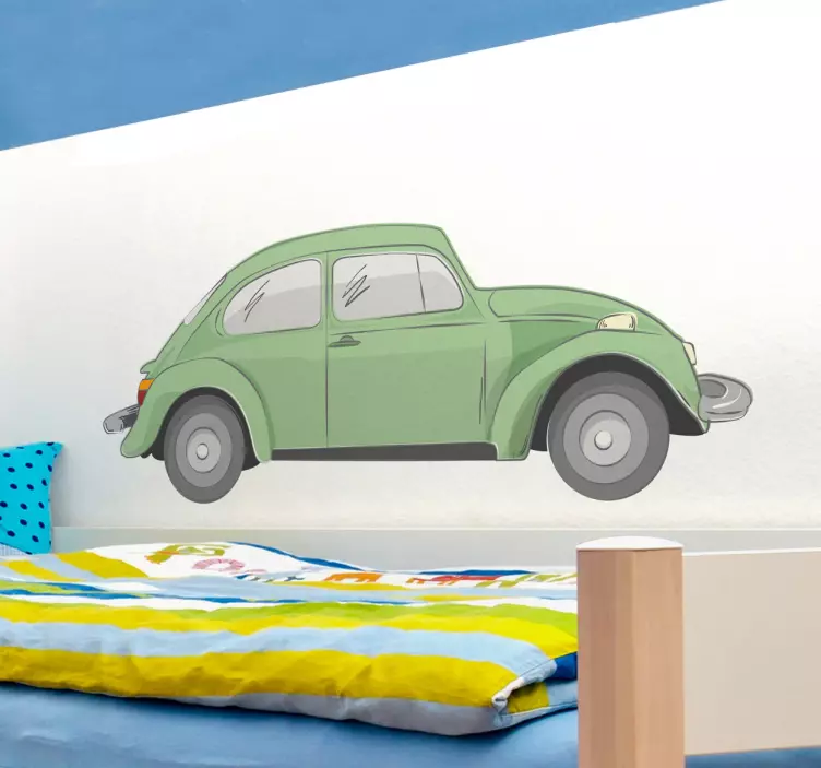 Grön dekorativ klistermärke - Tenstickers