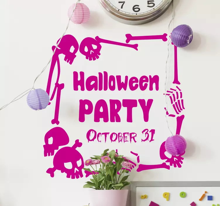 Halloween klistermärke för firande av halloween - Tenstickers