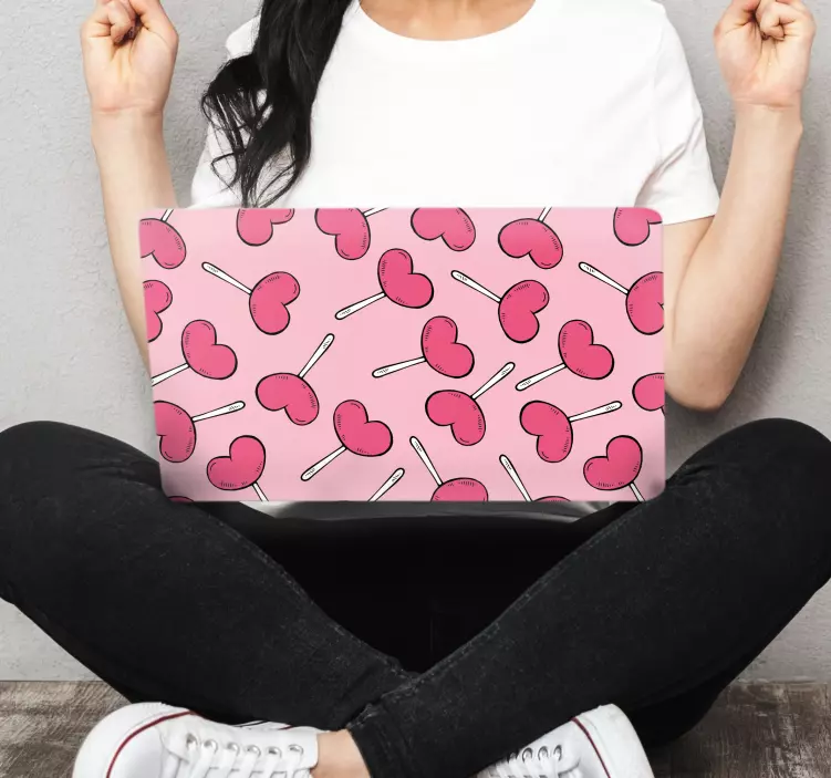 Härdformade lussebullar laptop skal - Tenstickers