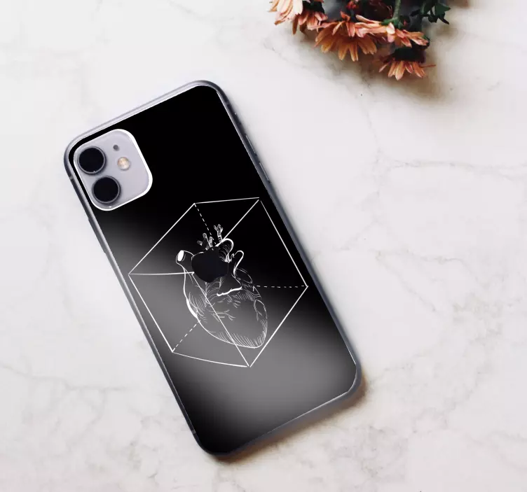 Hjärta i låda Väggklistermärken djur - Tenstickers