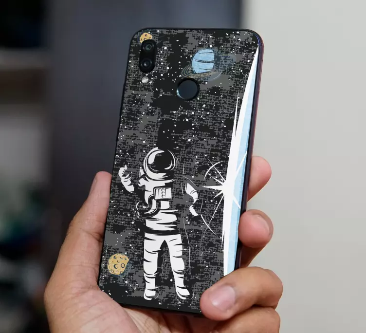 Huawei klistermärke rymdutforskare i omloppsbana - Tenstickers