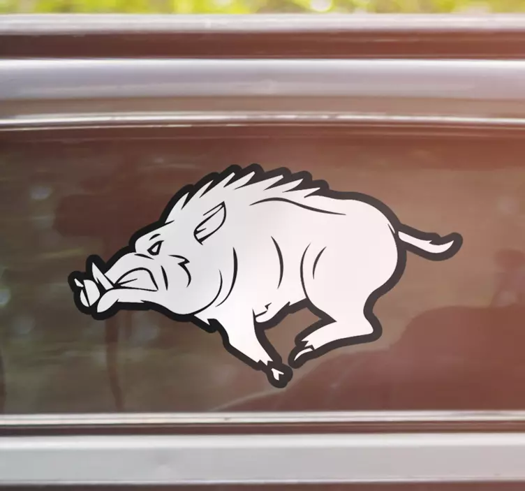 Javali vilda liv djur väggdekor - Tenstickers