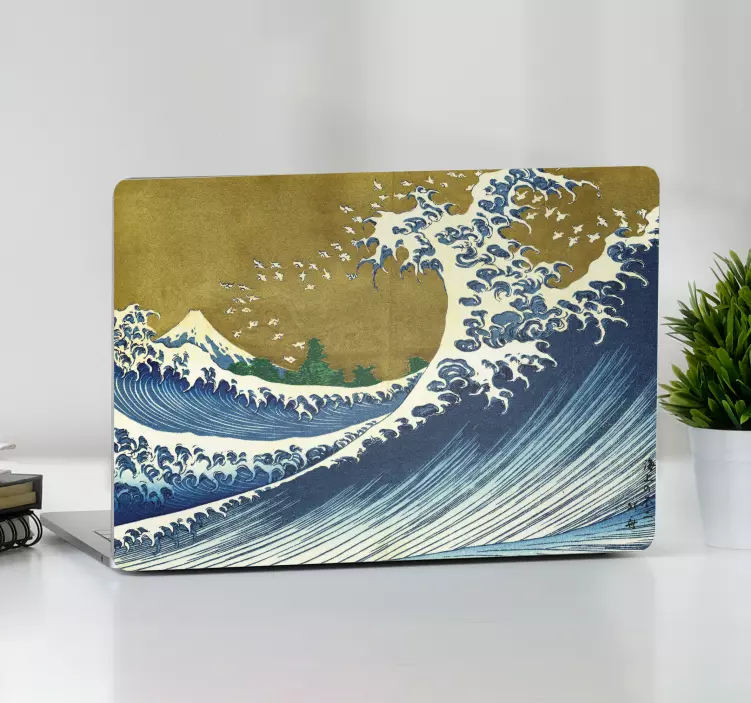 Kaijo no fuji laptop skal - Tenstickers