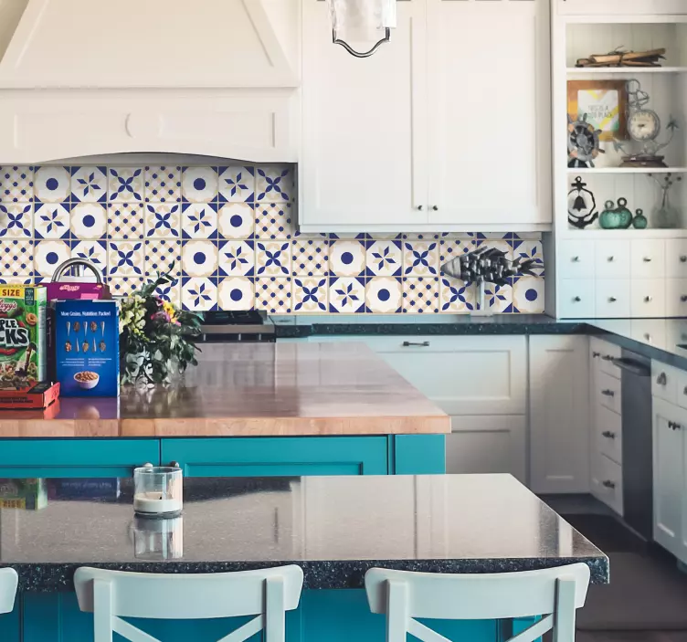 Keramiska plattor vägg klistermärke - Tenstickers