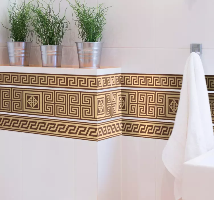 Klassiskt grekiskt gränsmärke - Tenstickers