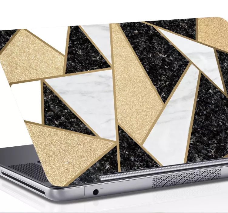 Klistermärke för bärbar elegant geometrisk design - Tenstickers