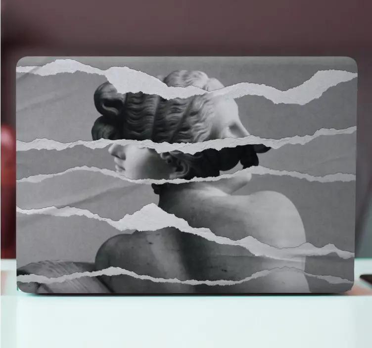 Klistermärke för bärbar klassisk skulpturfragment - Tenstickers