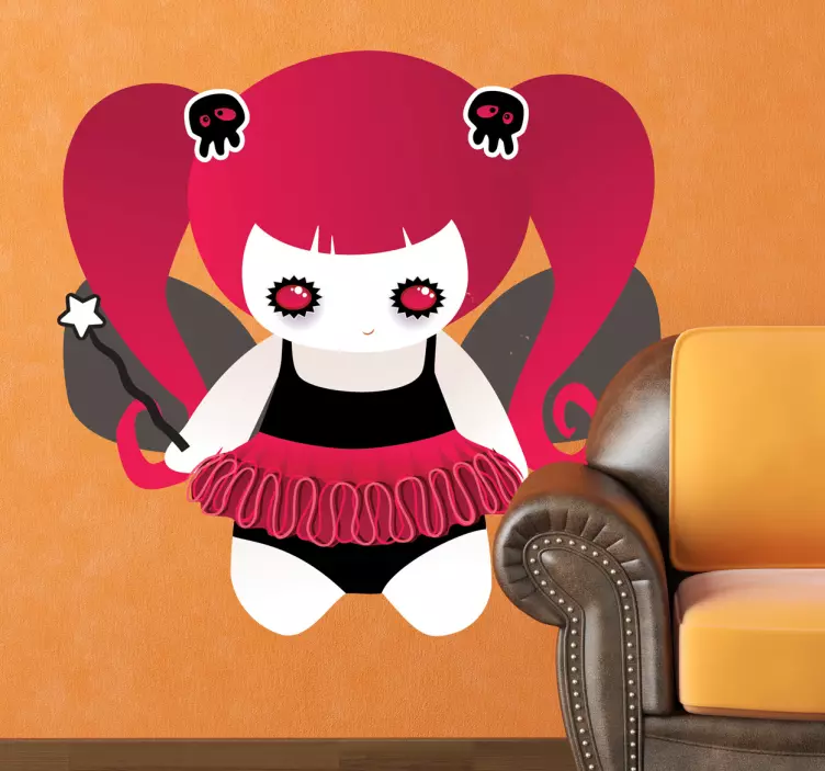 Klistermärke för grov fe - Tenstickers