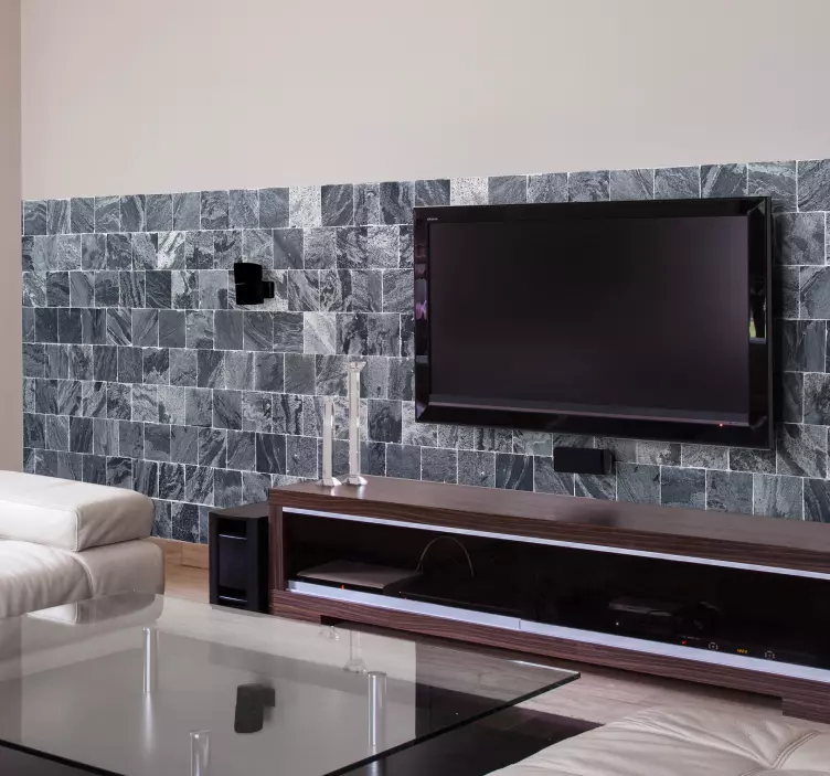 Klistermärke i marmor vinylplåt - Tenstickers