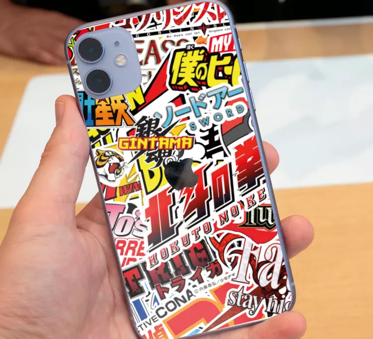 Klistermärke vinyl bomb för iphone - Tenstickers