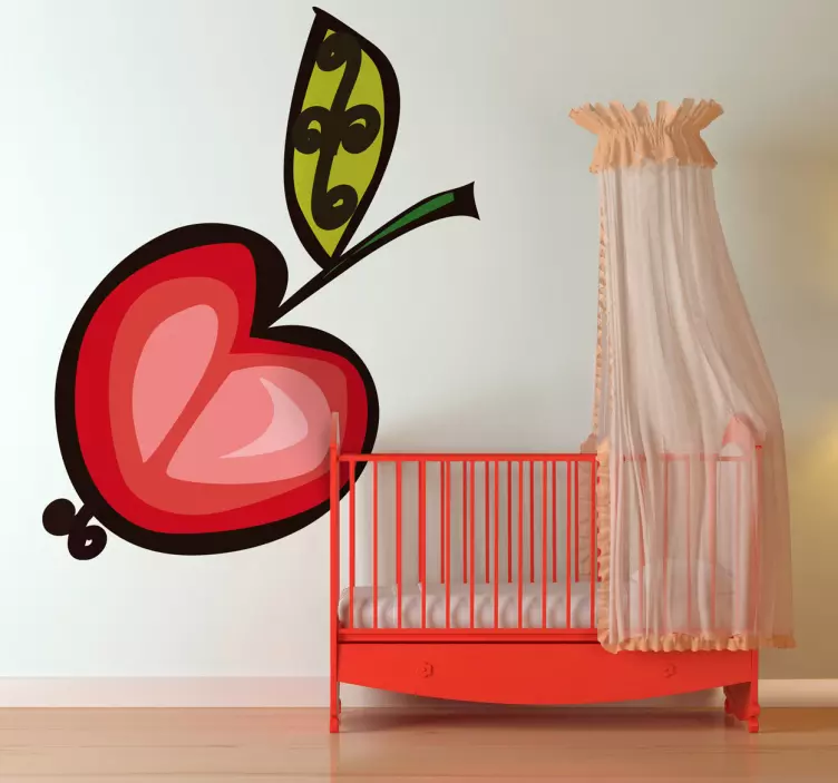 Körsbär klistermärke - Tenstickers