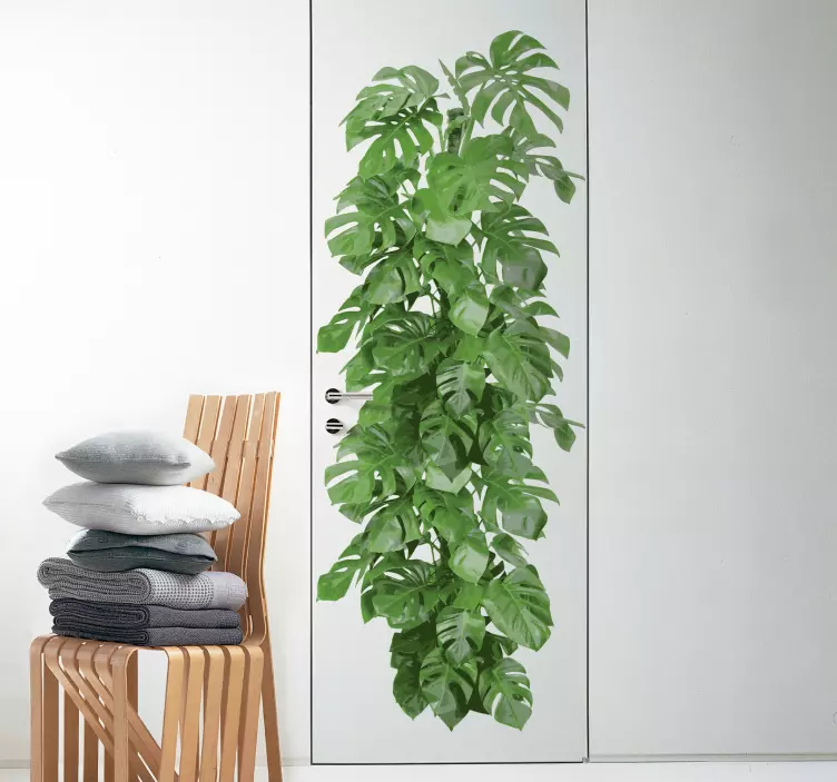 Kurviga gren dekal - Tenstickers