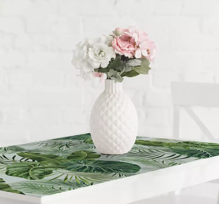 Blad fern möbler klistermärke - Tenstickers