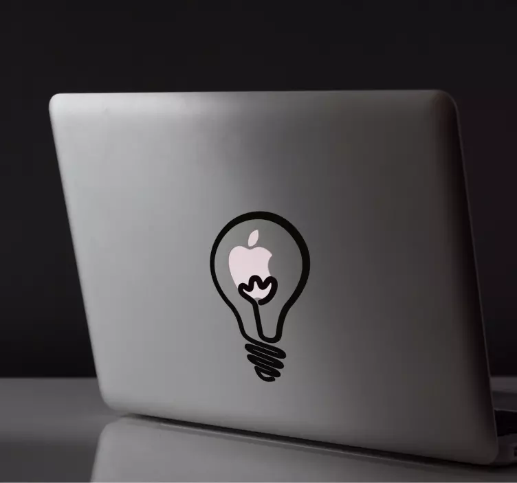 Lampa bärbar dator klistermärke för mac - Tenstickers