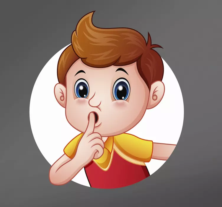 Lekfullt barnklistermärke för barn - Tenstickers