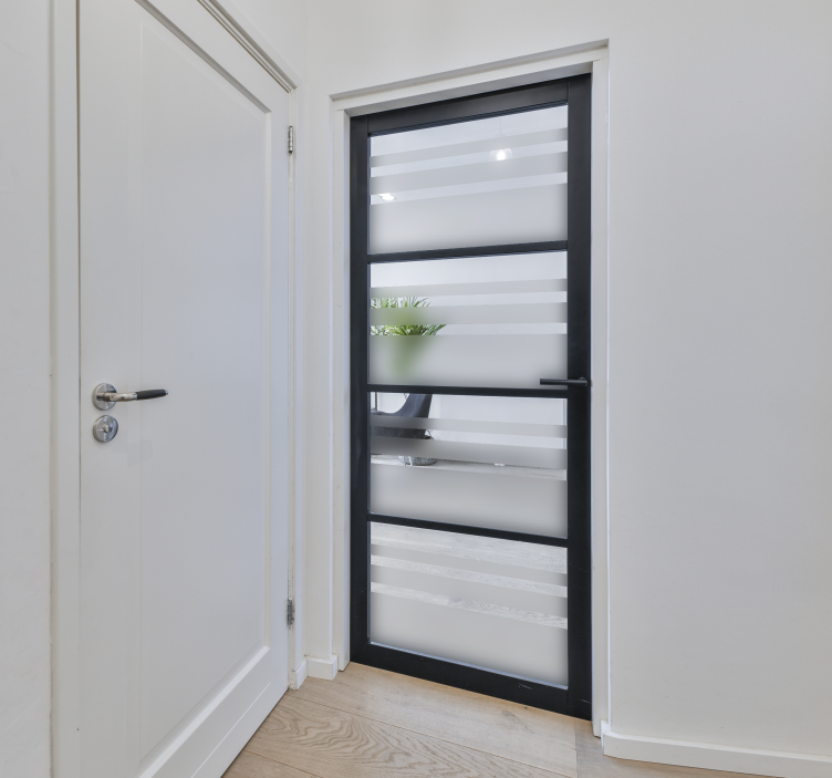 Linjer för dörrlinjeklistermärke - Tenstickers