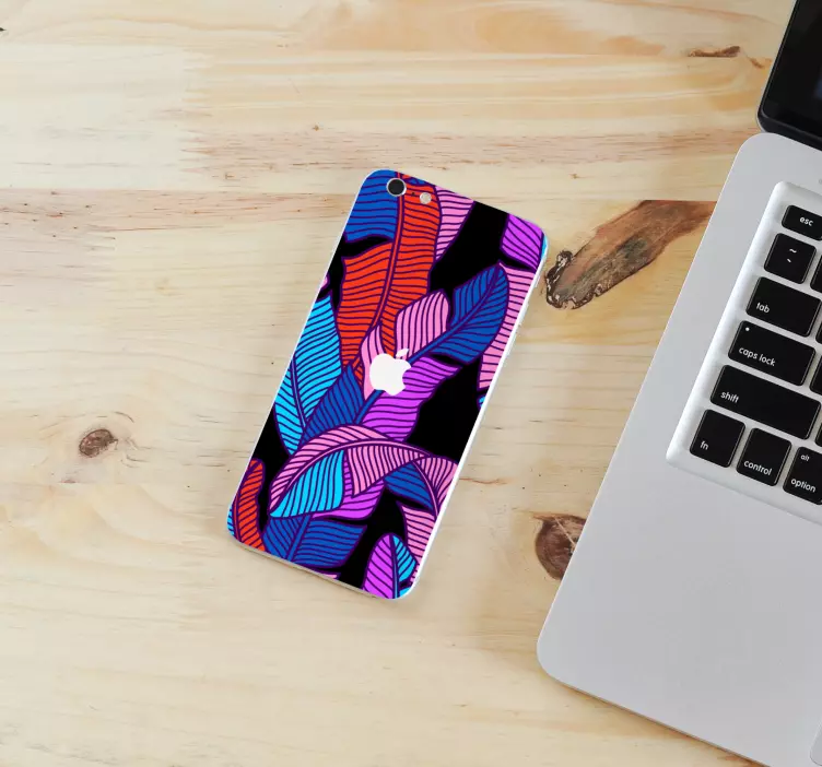 Livfulla lövmotiv Väggklistermärken djur - Tenstickers