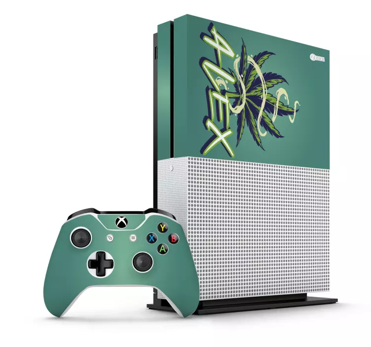 Anpassad marijuanadesign Xbox klistermärken - Tenstickers