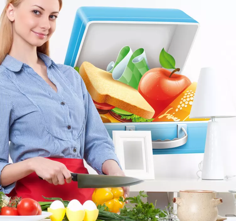 Lunchvägg klistermärke - Tenstickers