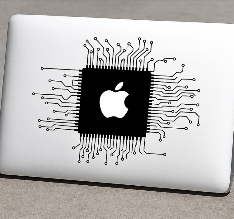 Macbook teknisk webb Laptop klistermärke - Tenstickers