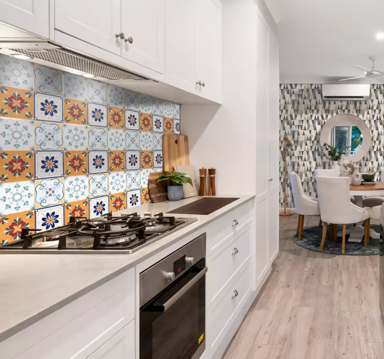 Mångfärgad klistermärke - Tenstickers