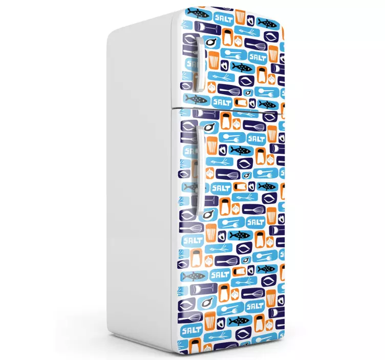 Mat-kyl klistermärke med tema - Tenstickers