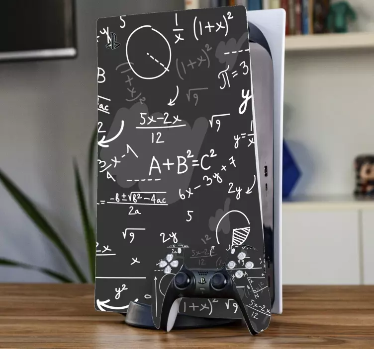 Matematisk formler ps5 klistermärke - Tenstickers