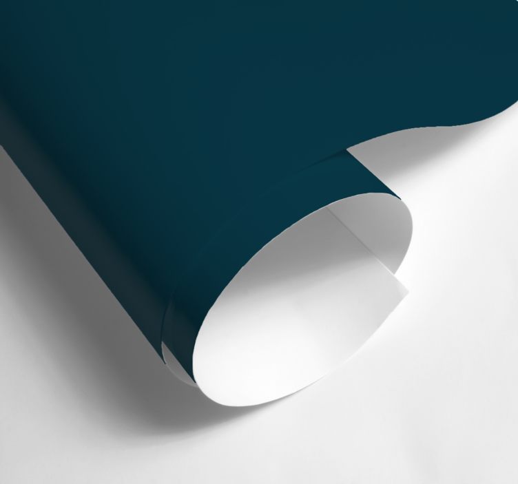 Matt mörkblå enfärgad arkklistermärke - Tenstickers