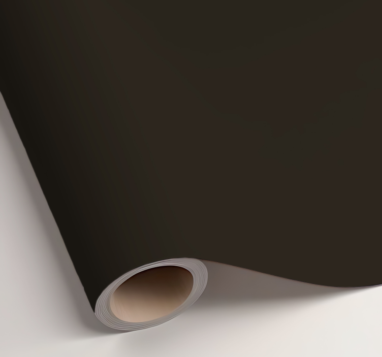 Matt mörkbrun enfärgad arkklistermärke - Tenstickers