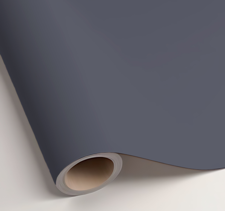 Matt mörkgrå enfärgad arkklistermärke - Tenstickers