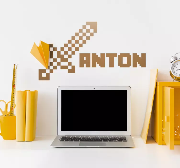 Minecraft anpassningsbara spelklistermärke - Tenstickers