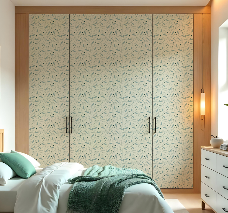 Minimalistiska grenar klistermärken til möbler - Tenstickers