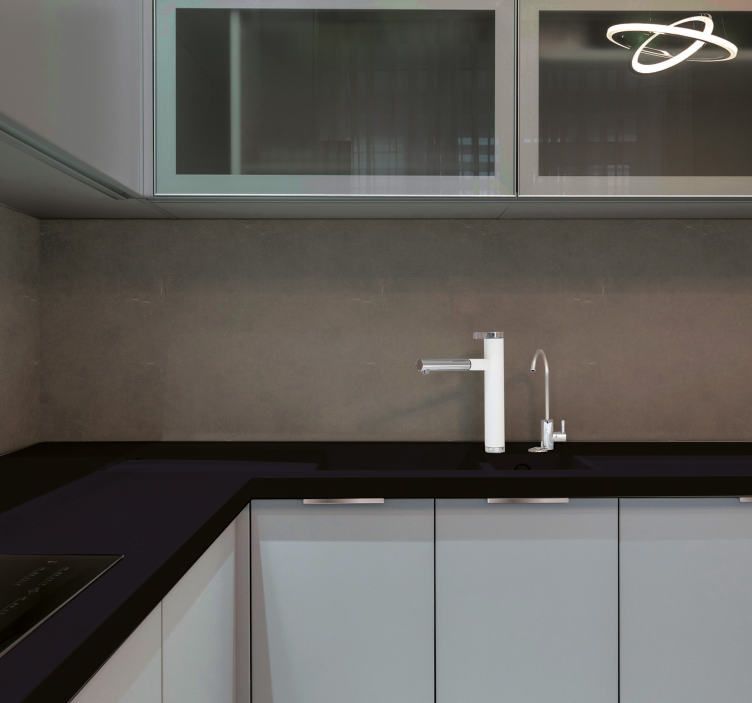 Mörk steneffekt kök klistermärken - Tenstickers