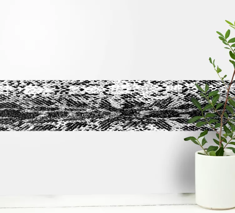 Natur klistermärke ormskinnsmönster - Tenstickers