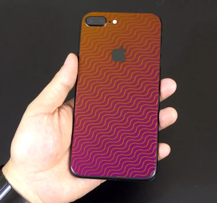 Nedbruten mönsterkortetikett - Tenstickers