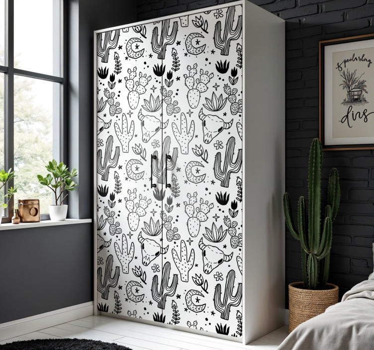 öken klistermärken til möbler - Tenstickers