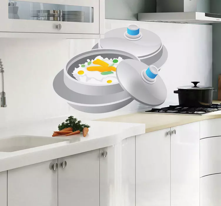 Orientalisk matklistermärke - Tenstickers