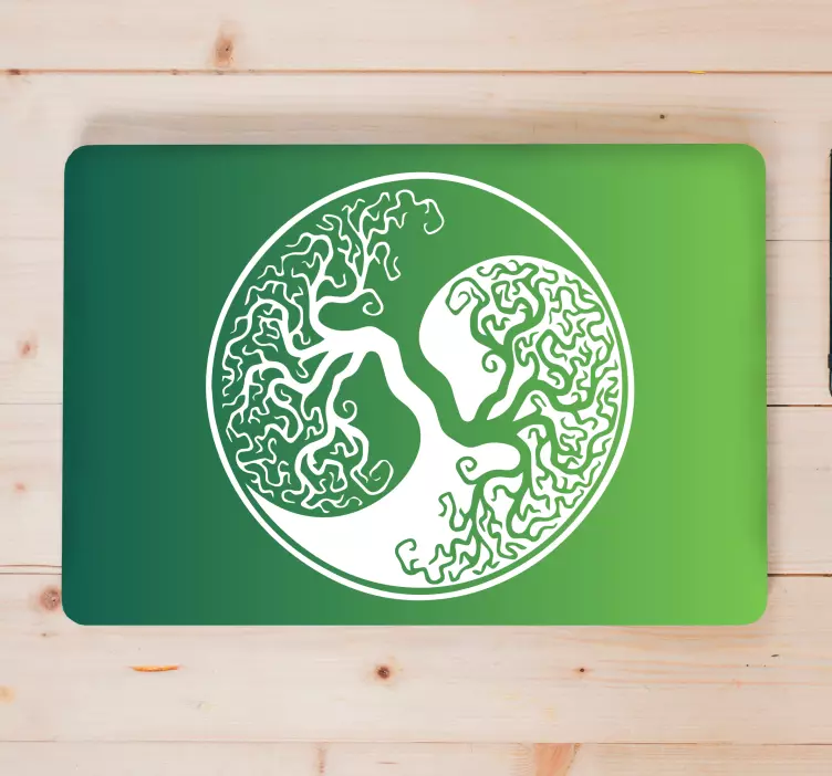 Original yin yang tree of life bärbara skal - Tenstickers