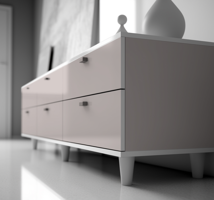 Pastellgrå Väggklistermärken fläckfärger - Tenstickers