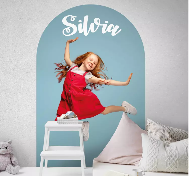 Personlig väggdekal i valvvinyl - Tenstickers