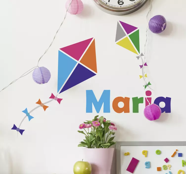 Personlig klistermärke för drakebarn - Tenstickers