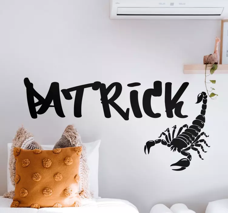 Personliga skorpion design klistermärken - Tenstickers