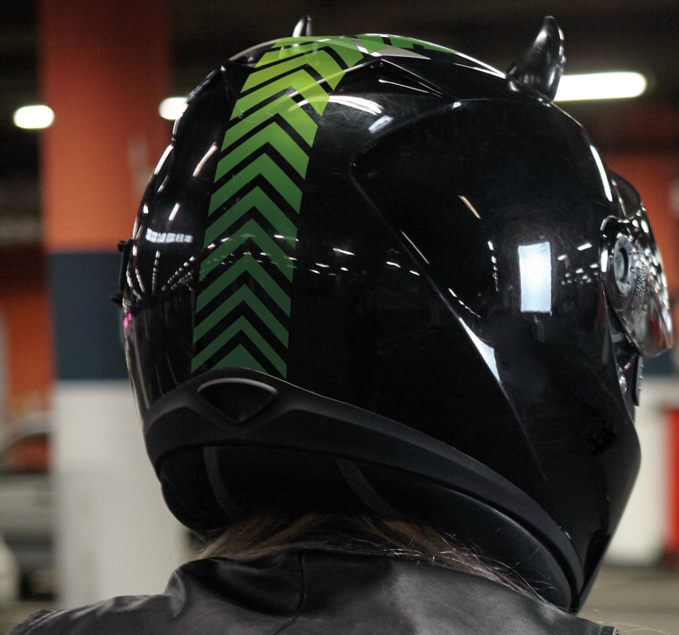 Pildesign motorcykelklistermärke - Tenstickers