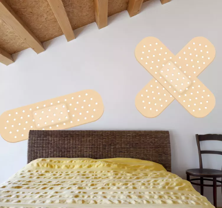 Plåster dekorativa dekaler - Tenstickers